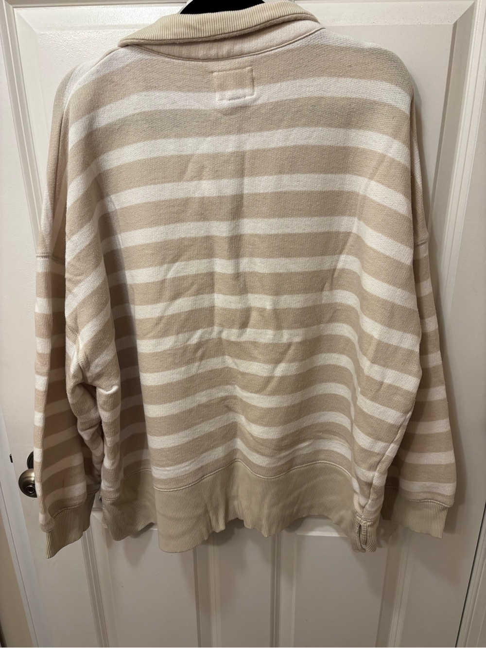 American Eagle Outfitters Beige & Cream Knit Pullover - Picture 3 of 3